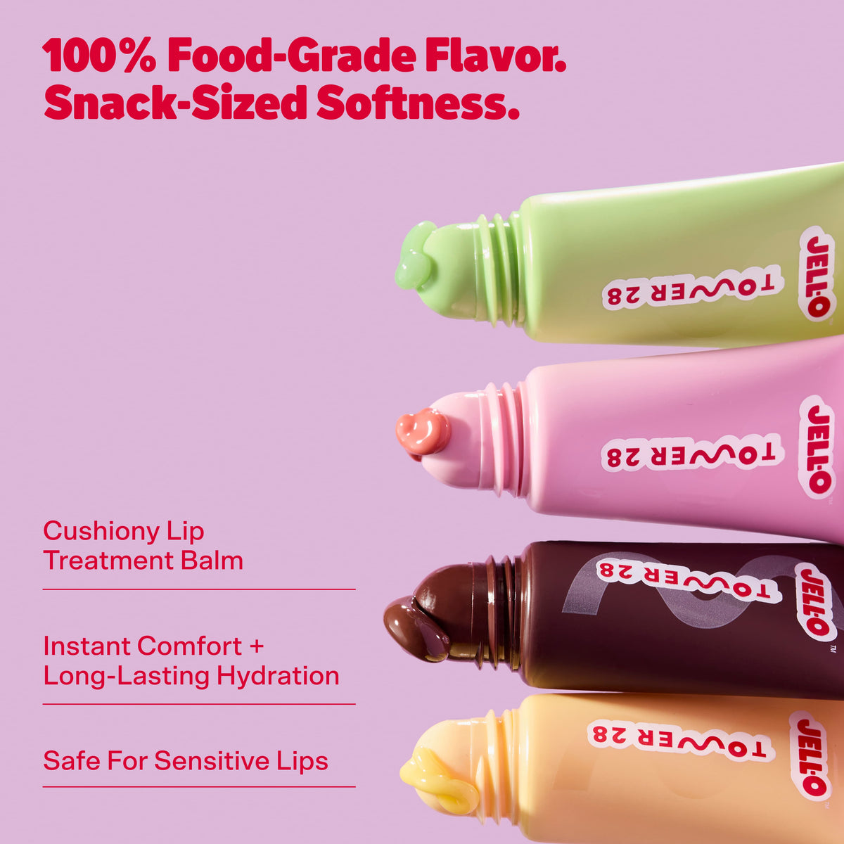JELL-O® X TOWER 28 Lil’ Pudding Mini LipSoftie Gift Set