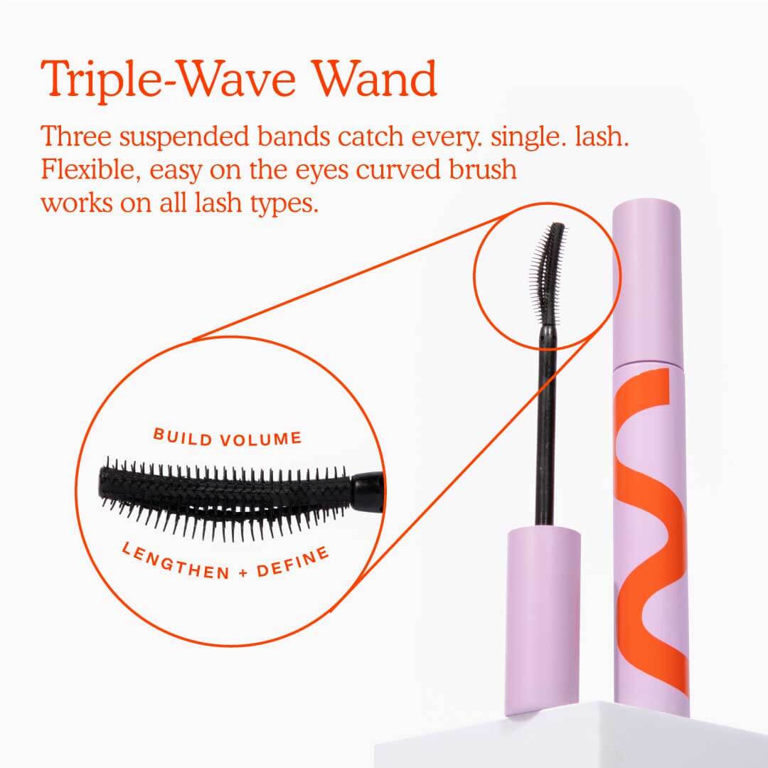 Mini MakeWaves Mascara in Jet