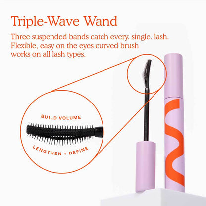 Mini MakeWaves Mascara in Jet